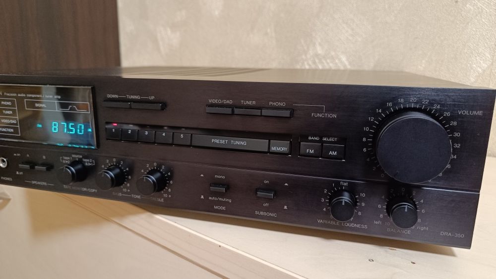 ресивер DENON DRA-350 транзисторний Стан!