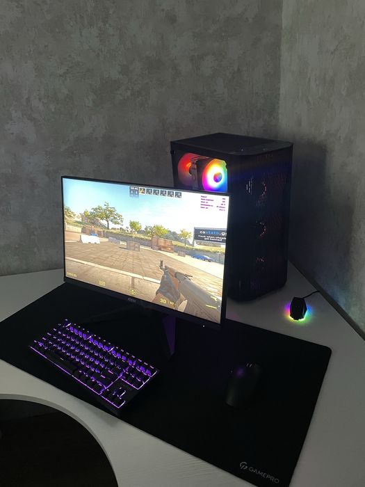 Продам пк Ryzen 5 5600x/rx6600 8gb