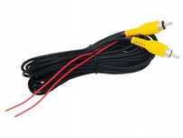 Kabel przewód 5,5m CHINCH RCA do kamery cofania