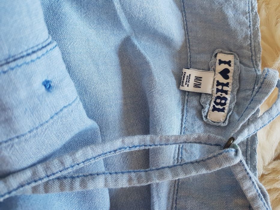 Jeansowy kombinezon roz. M