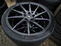 →Felg+opony Oxigin 20 19x8,5 5x112 ET45 & 35 Motec oz bbs Japan racing