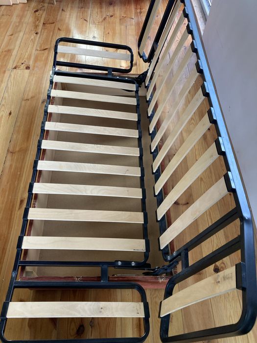 Kanapa łóżko rozkładane  ze skrzynią  120x200