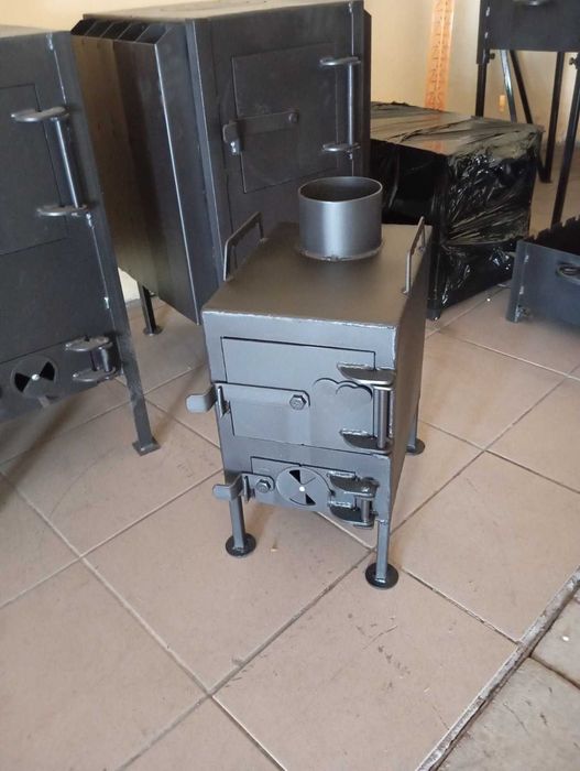 Компактна піч окопна буржуйка бліндажна маленькая печка буржуйка печь