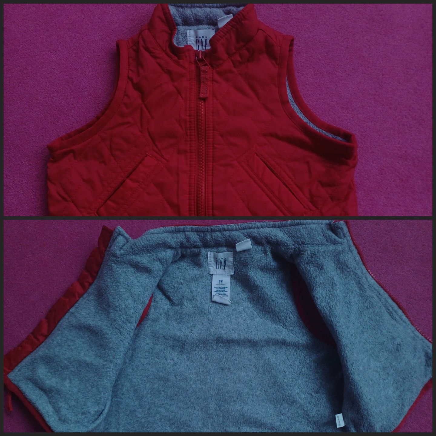 5szt, sweterek, bluzy, kamizelka, roz. 68
