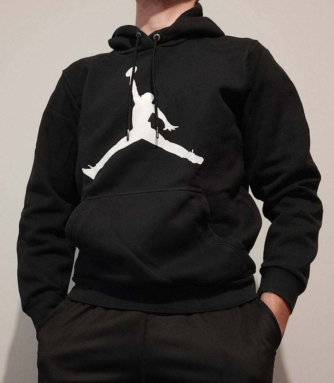 Sweatshirt preta da air jordan