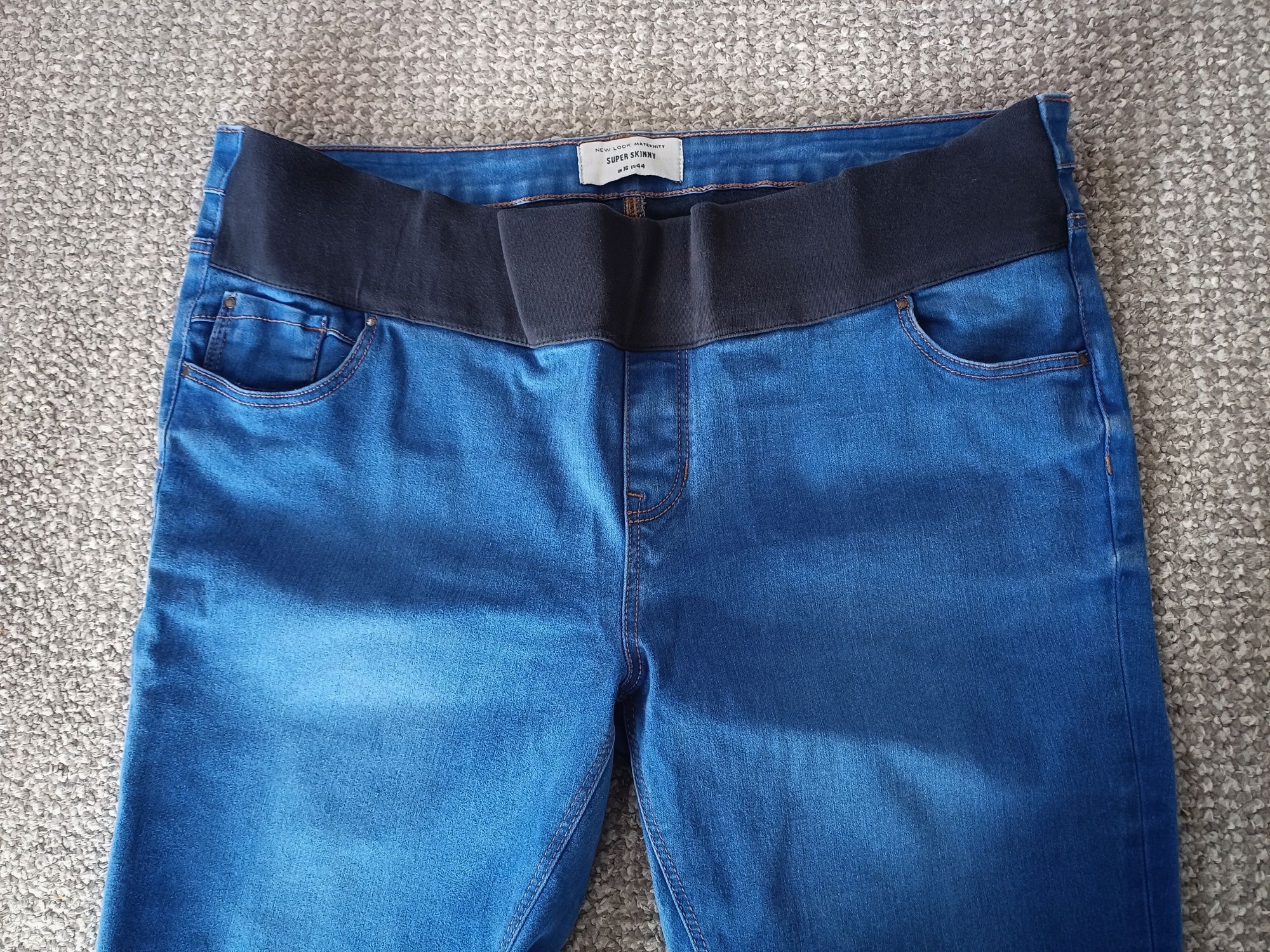 Spodnie spodenki jeansowe damskie ciążowe New Look 44  XXL