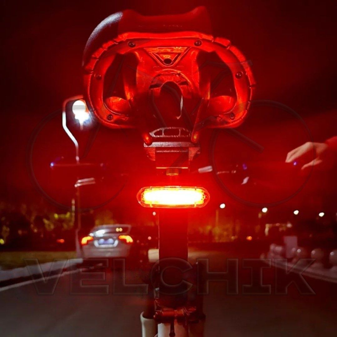Задній ліхтар на велосипед, габаритний USB