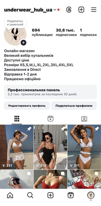 Купальники жіночі сток, опт/роздріб, продам недорого!