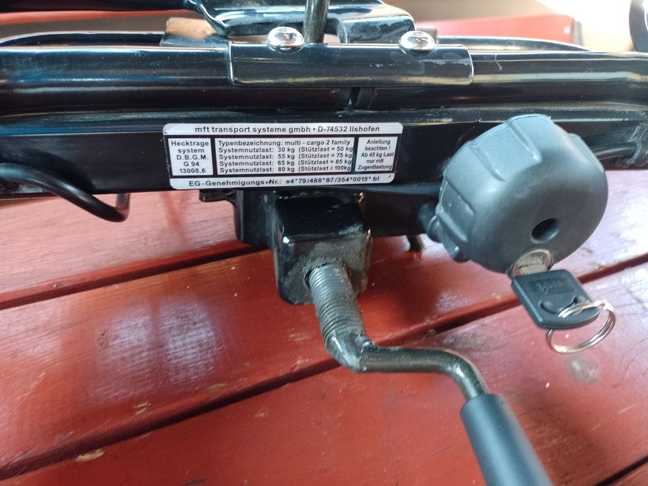 Bagażnik rowerowy Mft multi cargo na 4 rowery