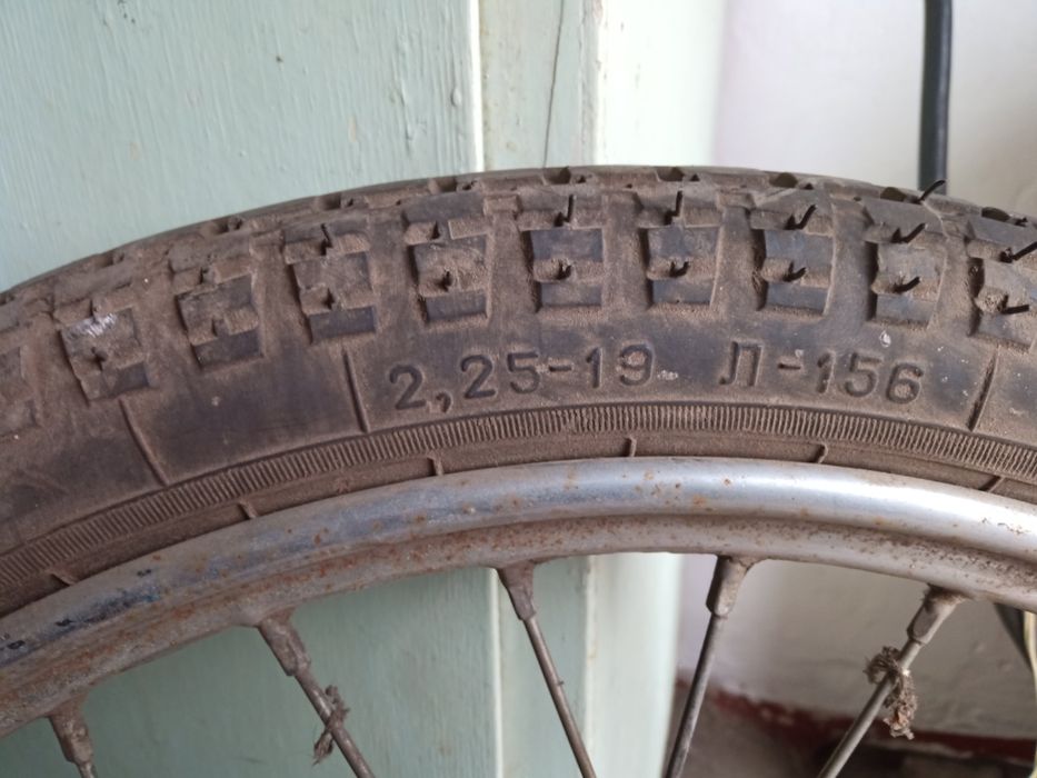 Новое колесо 19 на мопед СССР