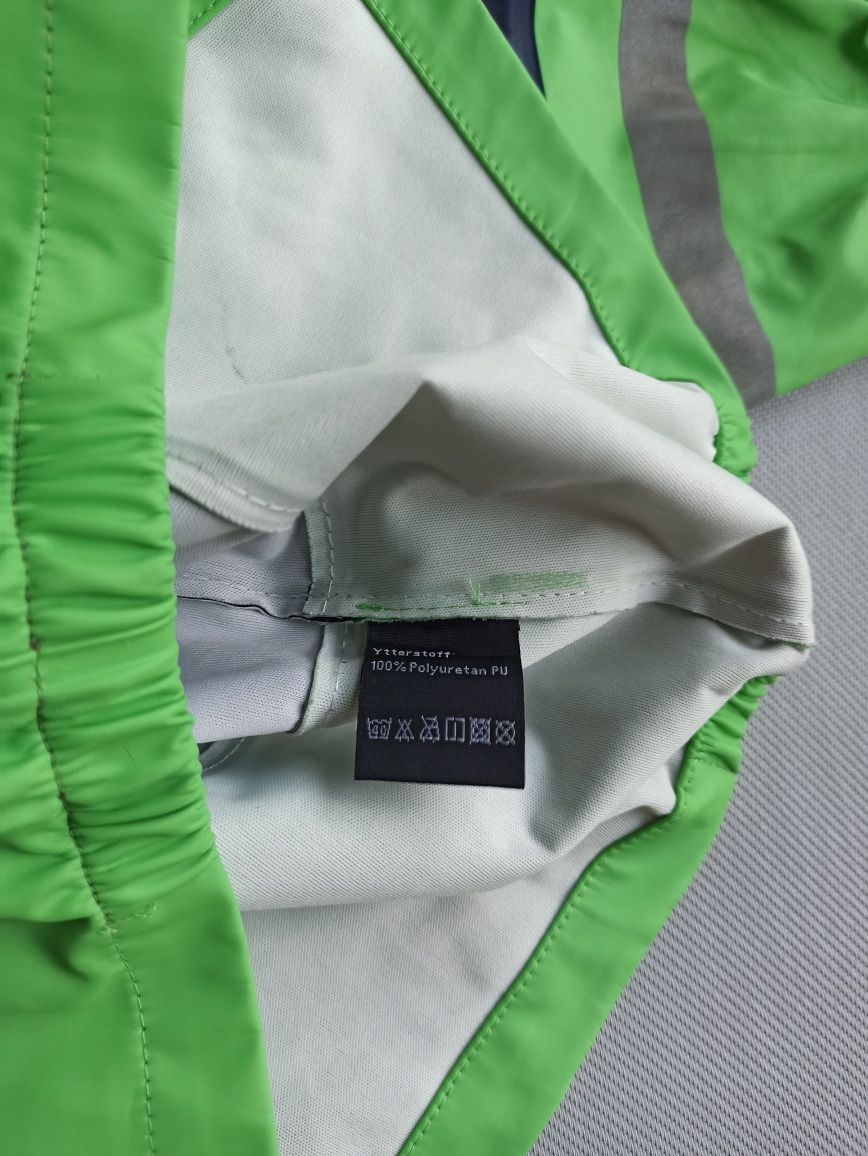 Kurka gumowana Outwear kids poliuretanowa rozmiar 122/7, kolor zielony