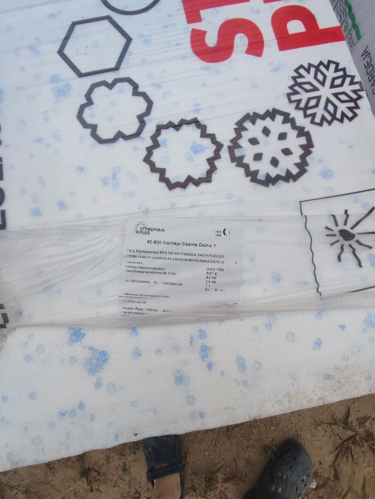 Styropian podłogowy EPS 100 (2,3cm)