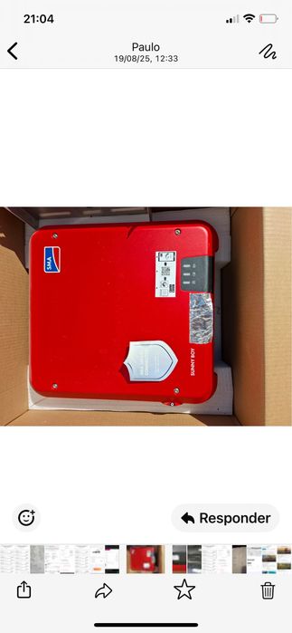 Inversor 3000w da marca sma sunny boy