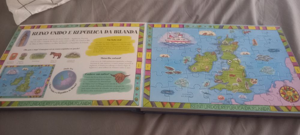 Europa livro puzzle