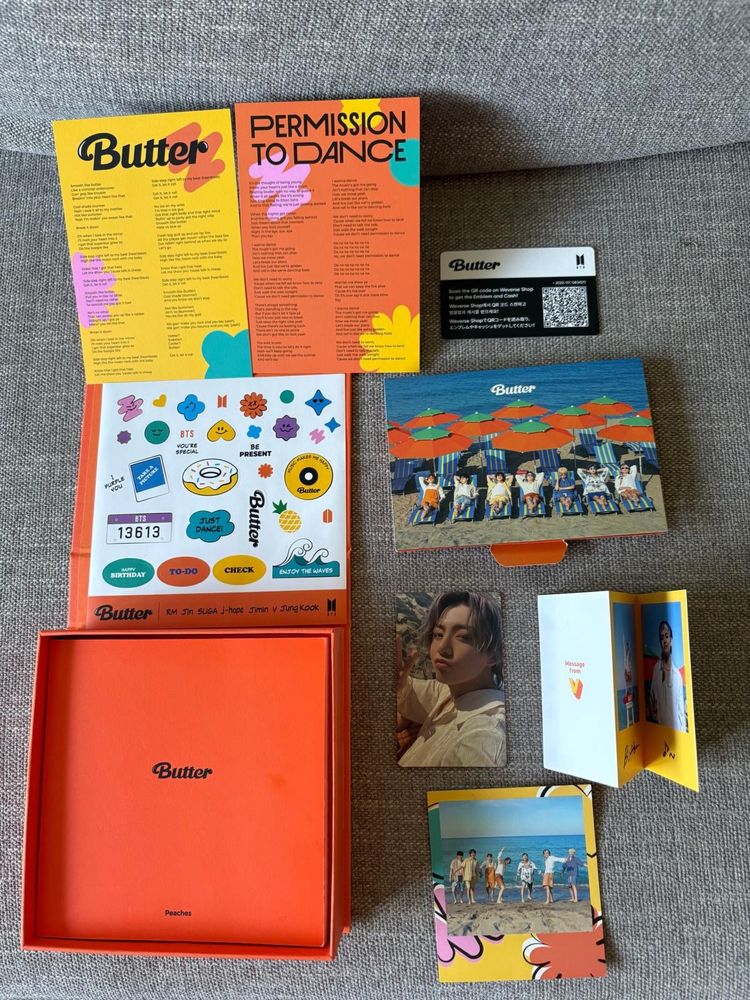Album BTS Butter Peaches Version