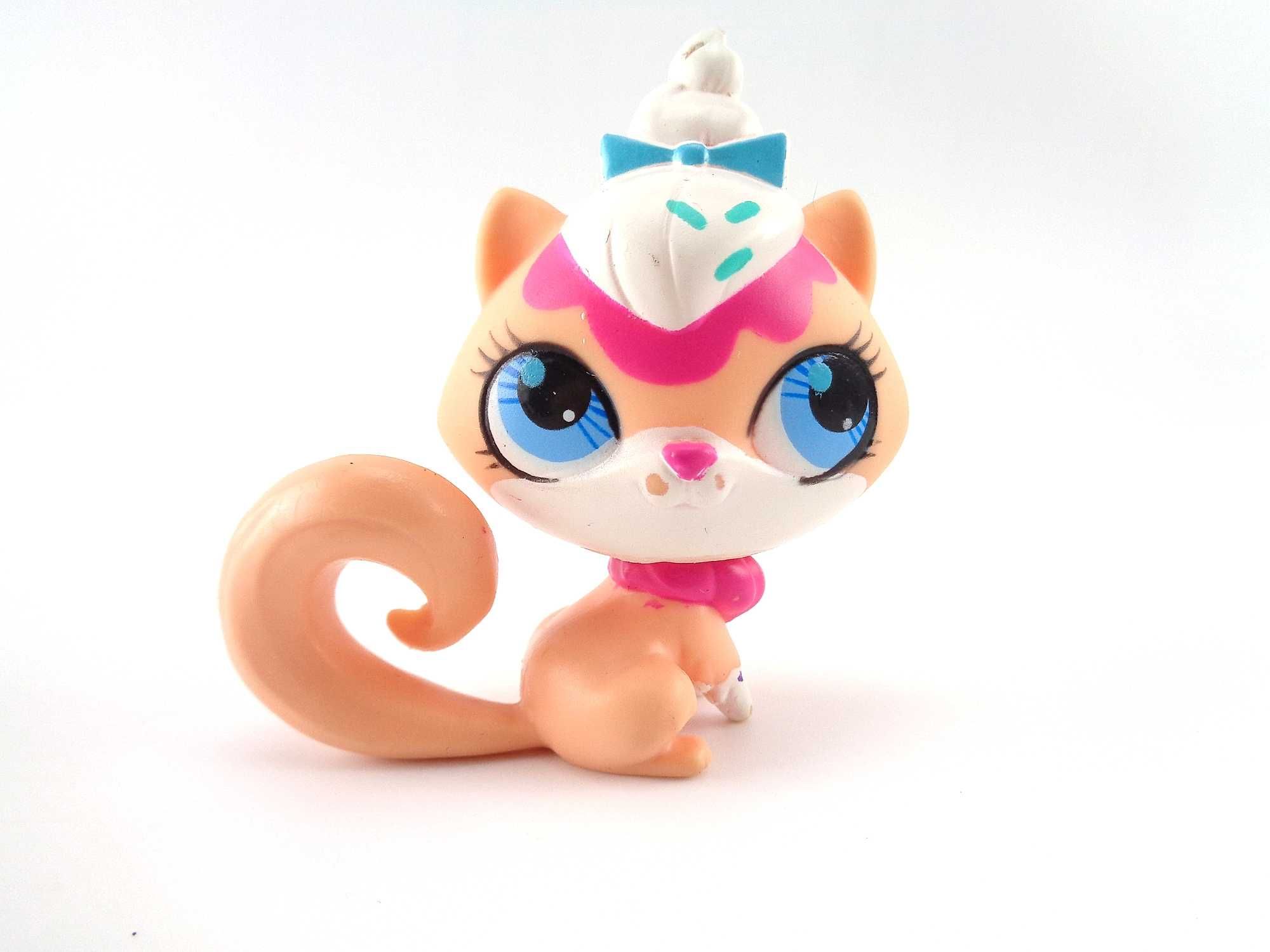 LITTLEST PET SHOP LPS - Autko Lodziarnia + Figurka [e21]