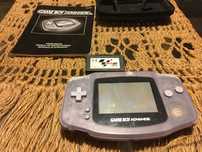 GameBoy Advance+capa+jogo+manual