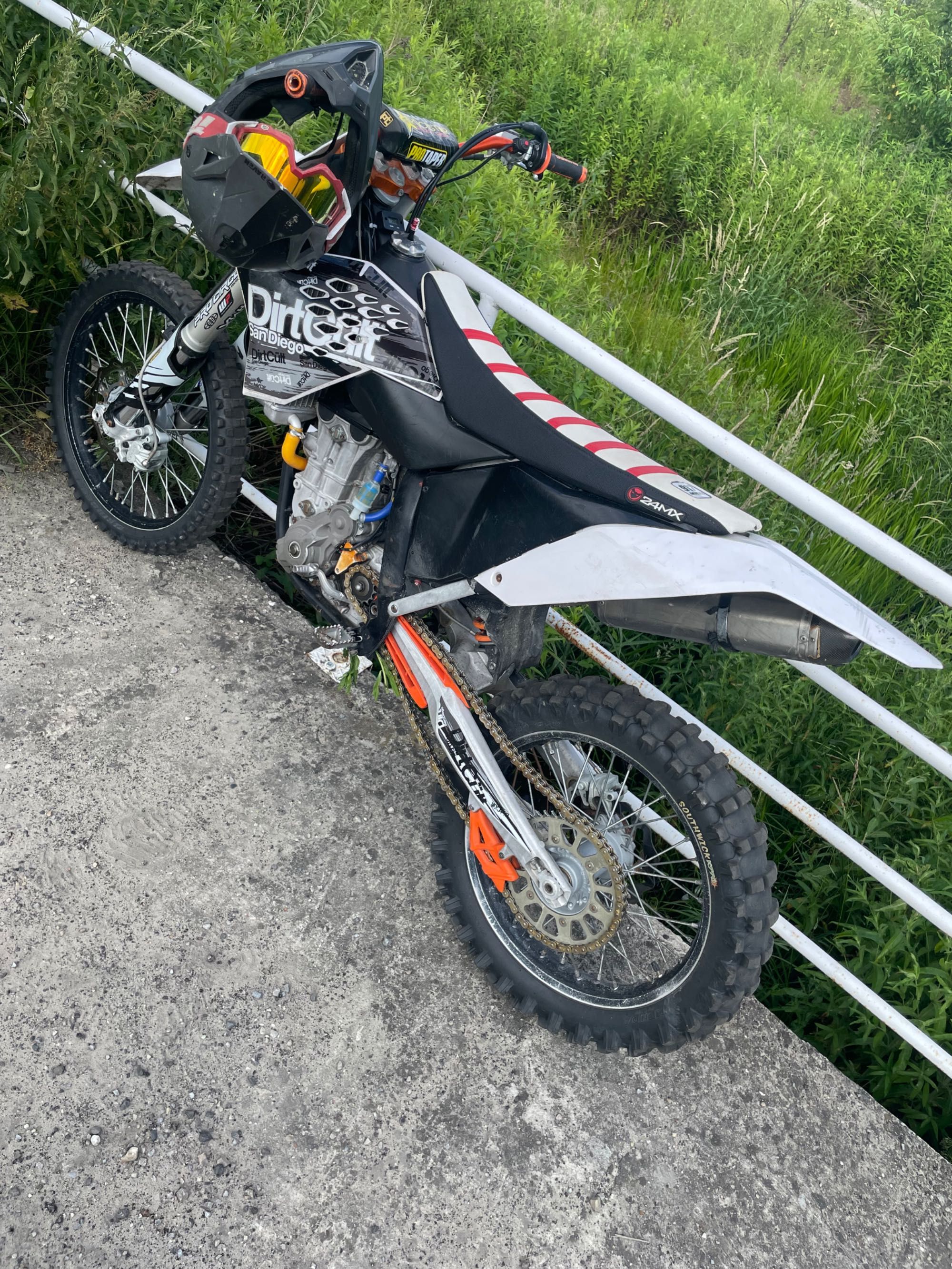 KTM SXF 450 09r sx używa kx rm