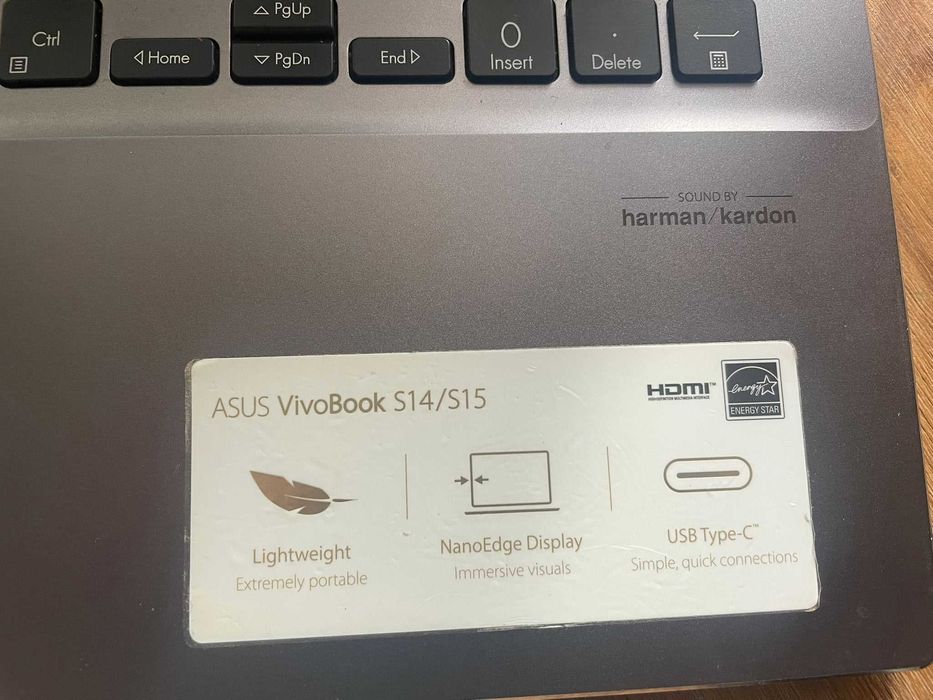Portátil ASUS VivoBook S15 - I7 AVARIADO