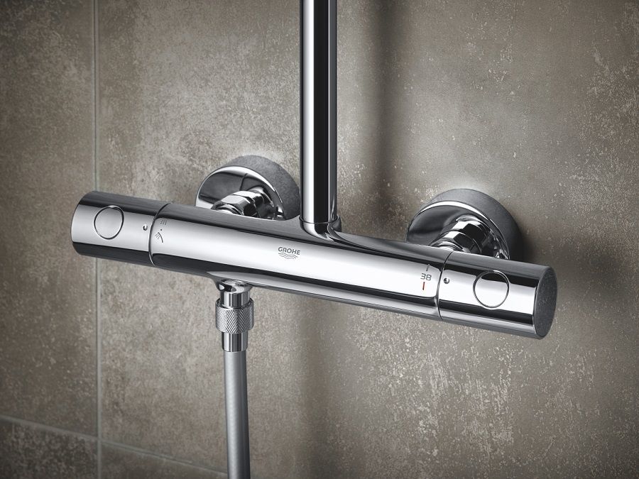 Grohe Tempesta Cosmopolitan душова система термостатом душевая