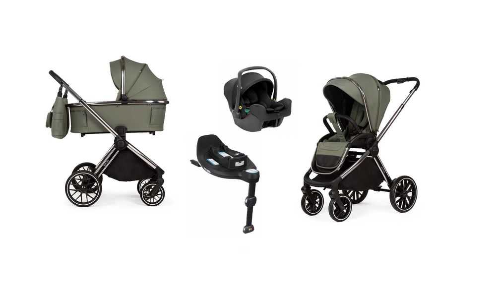 Adamex SPARK 4w1 wózek +fotelik samochodowy +baza obrotowa isofix