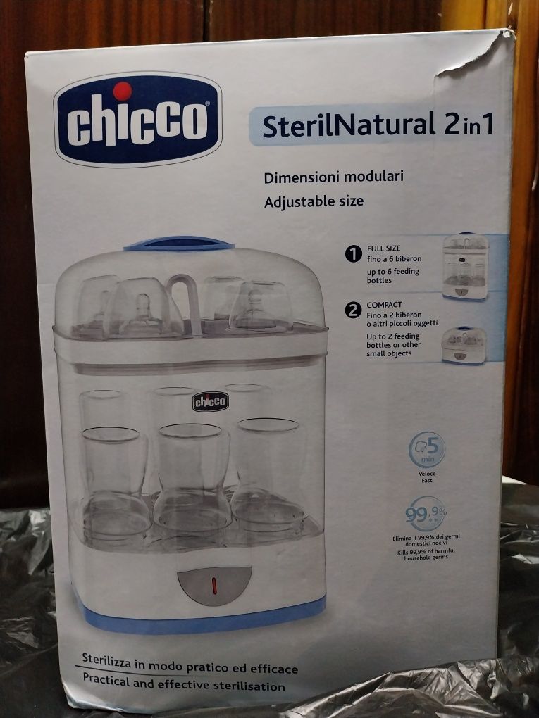 CHICCO - Esterilizador 2 em 1