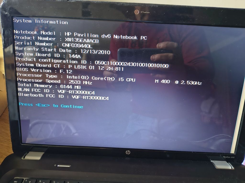 Hp Pavilion dv6 nvidia
