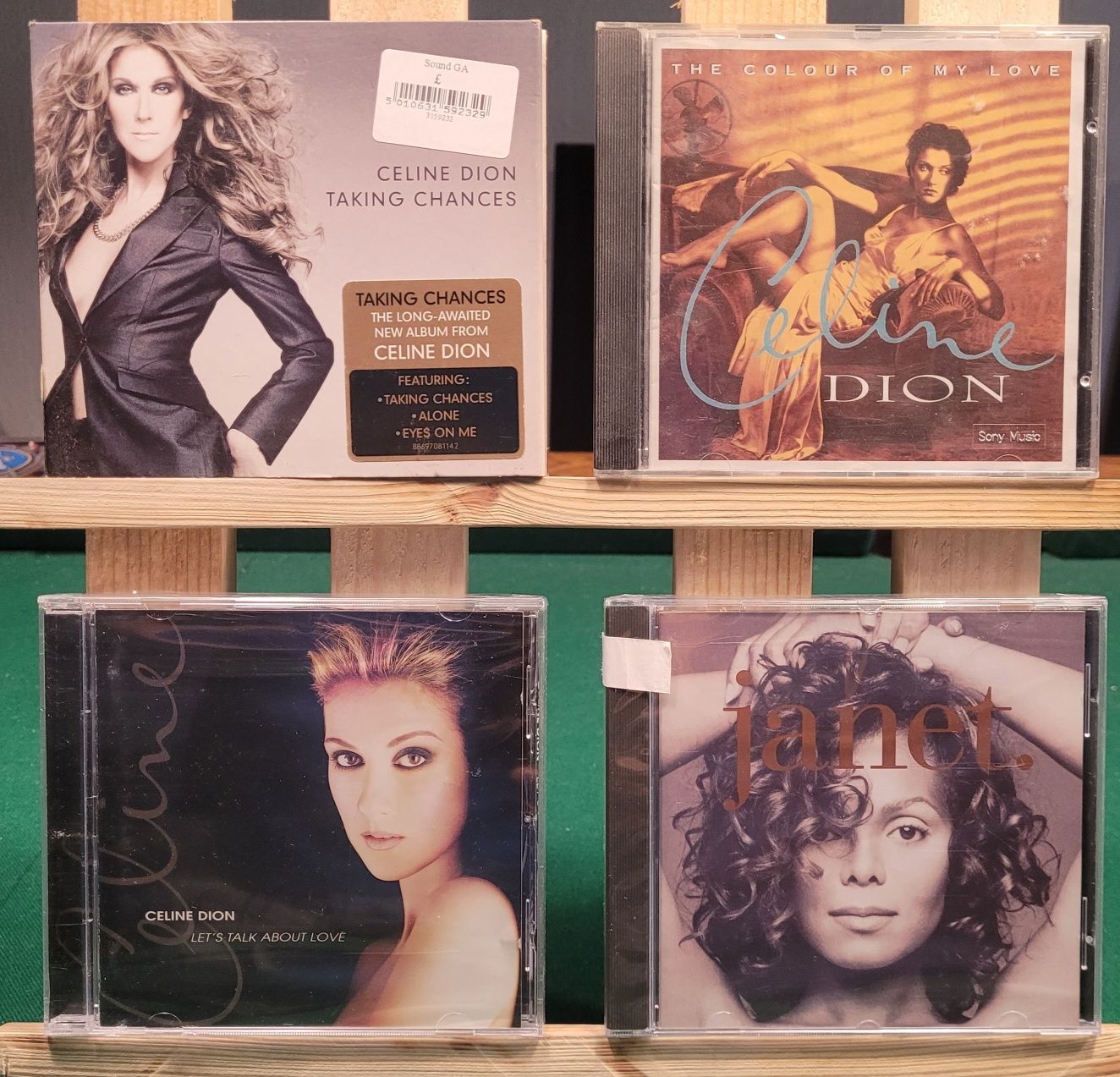 Płyty CD - Cher, Celine Dion, Lady Gaga, Aliso Moyet i inni