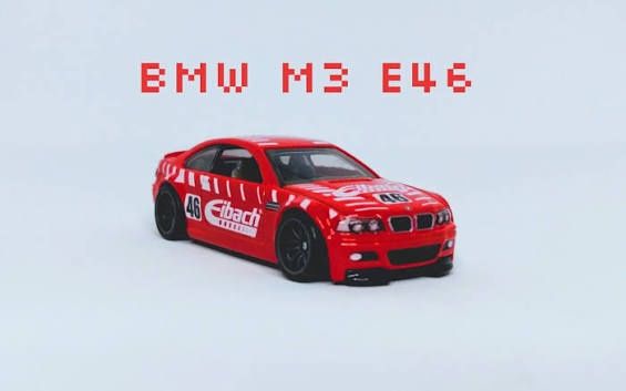Hot Wheels BMW M3 E46 Red  Car Culture