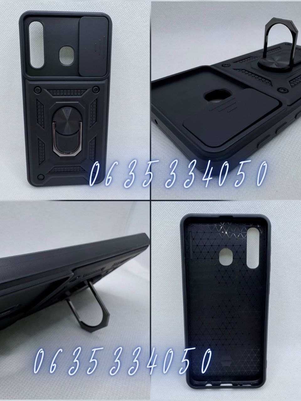 Противоударный чехол для Samsung A20 A30s A50 под магнитный держатель