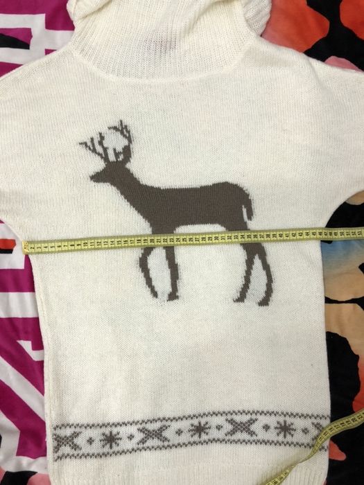 Новогодний свитер , платье , туника. Новорічний светр.