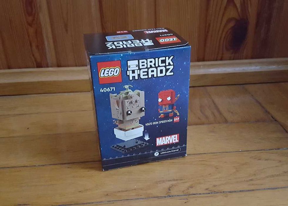 LEGO 40671 - Groot w doniczce z serii BrickHeadz, Lego Marvel