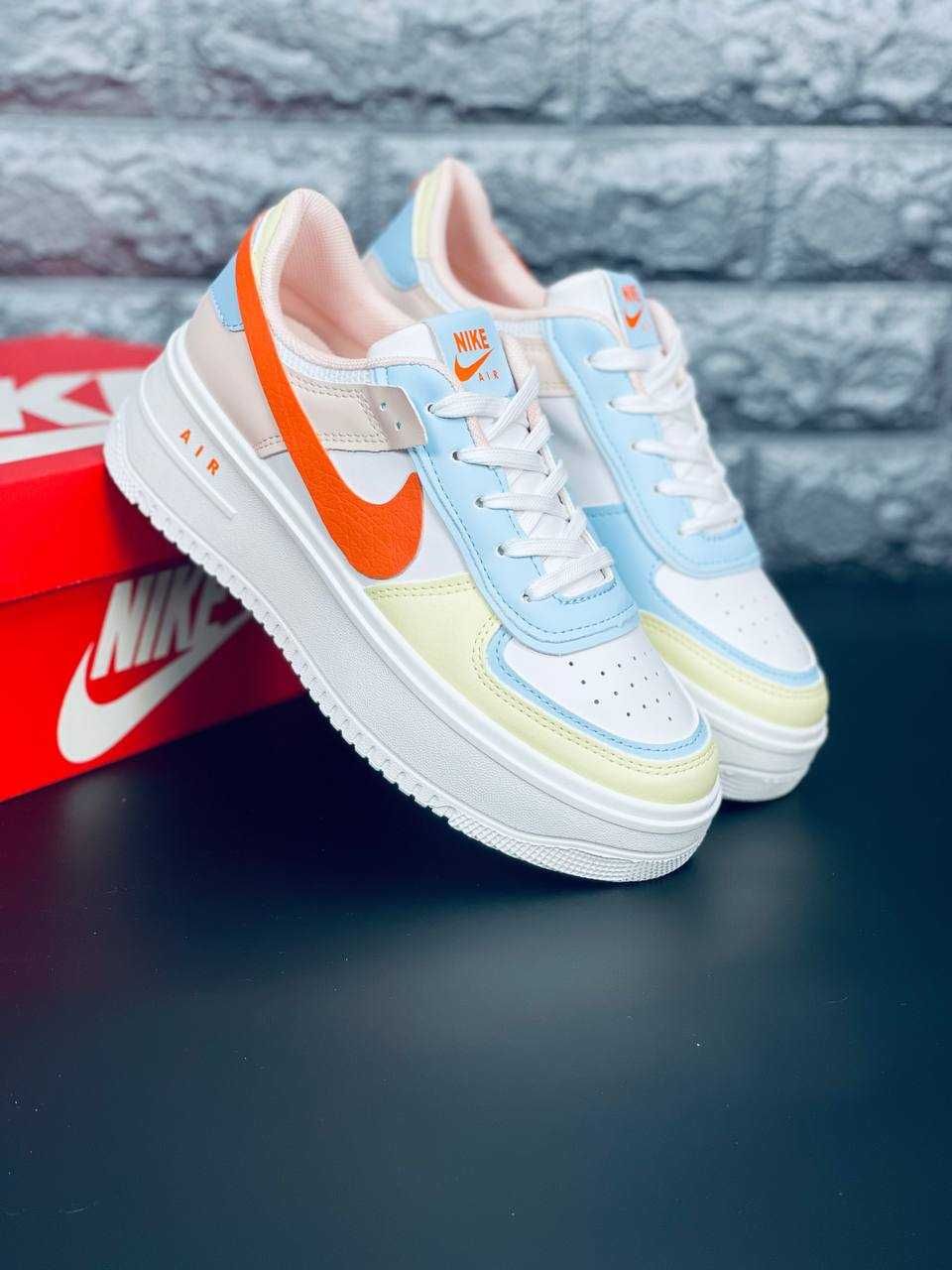 Nike Air Force 1 Low Shadow Кроссовки женские Натуральная Кожа! Найк