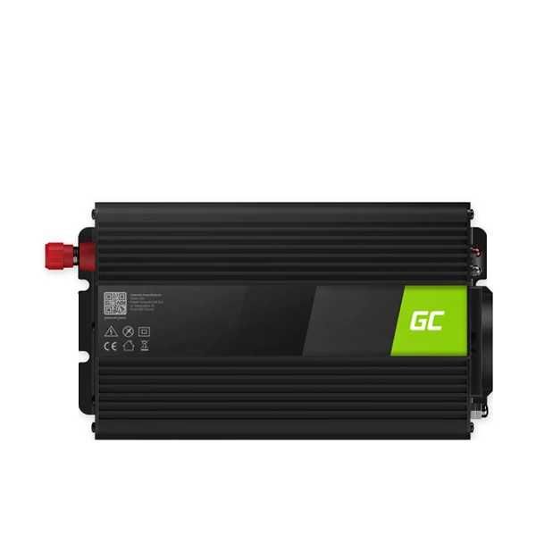 Інвертор Green Cell DC-AC (24V/230V 1000/2000W), чиста синусоїда