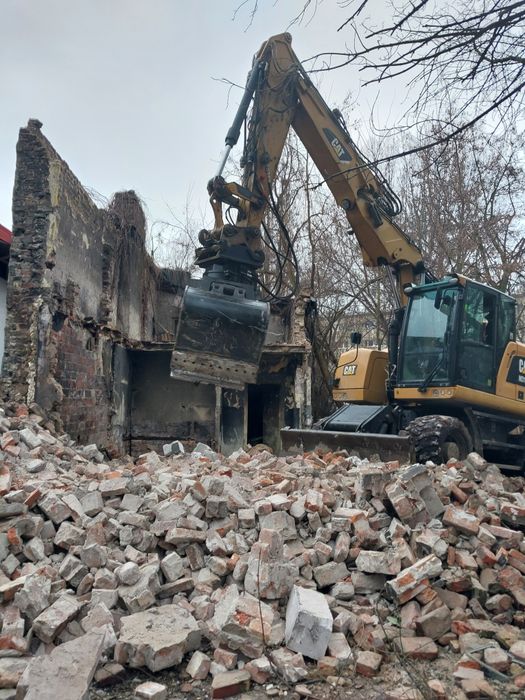 Usługi Koparka 2-25 ton koparko-ładowarka Wynajem roboty prace ziemne