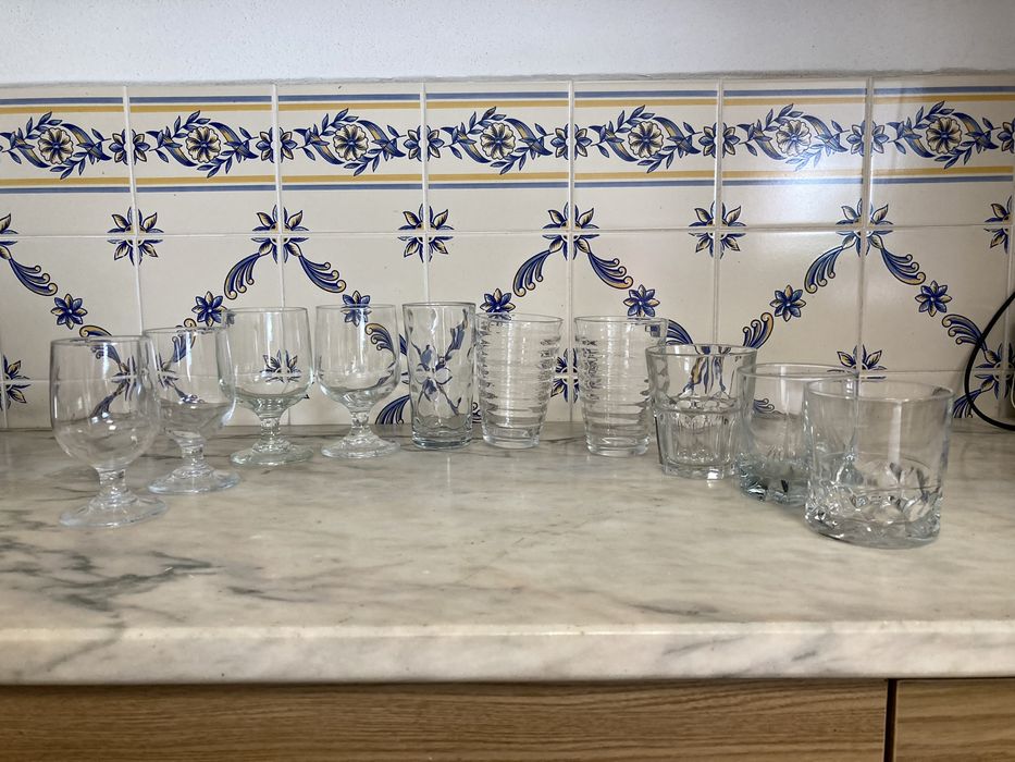 Copos varios tamanhos