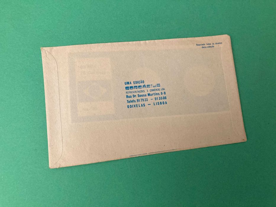 Rara carteira de Cromos Moedas e bandeiras de Todo O Mundo Anos 70