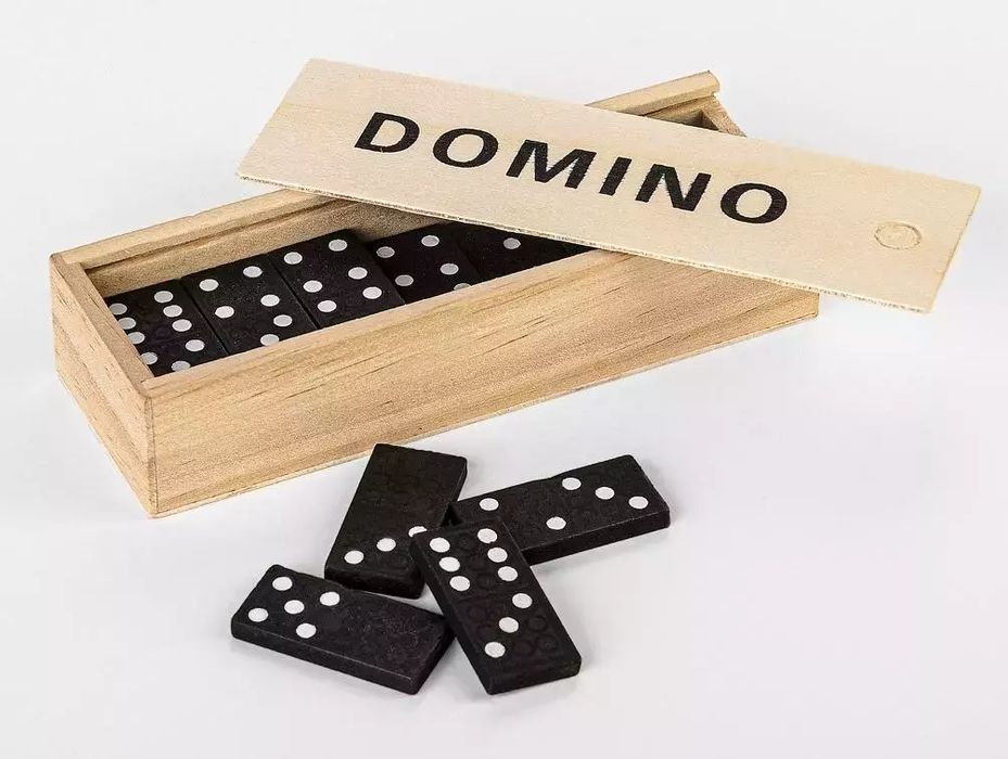 Domino drewniane. Daffi