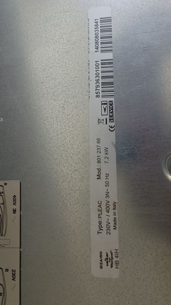 Płyta indukcyjna Ikea whirlpool hb4ih