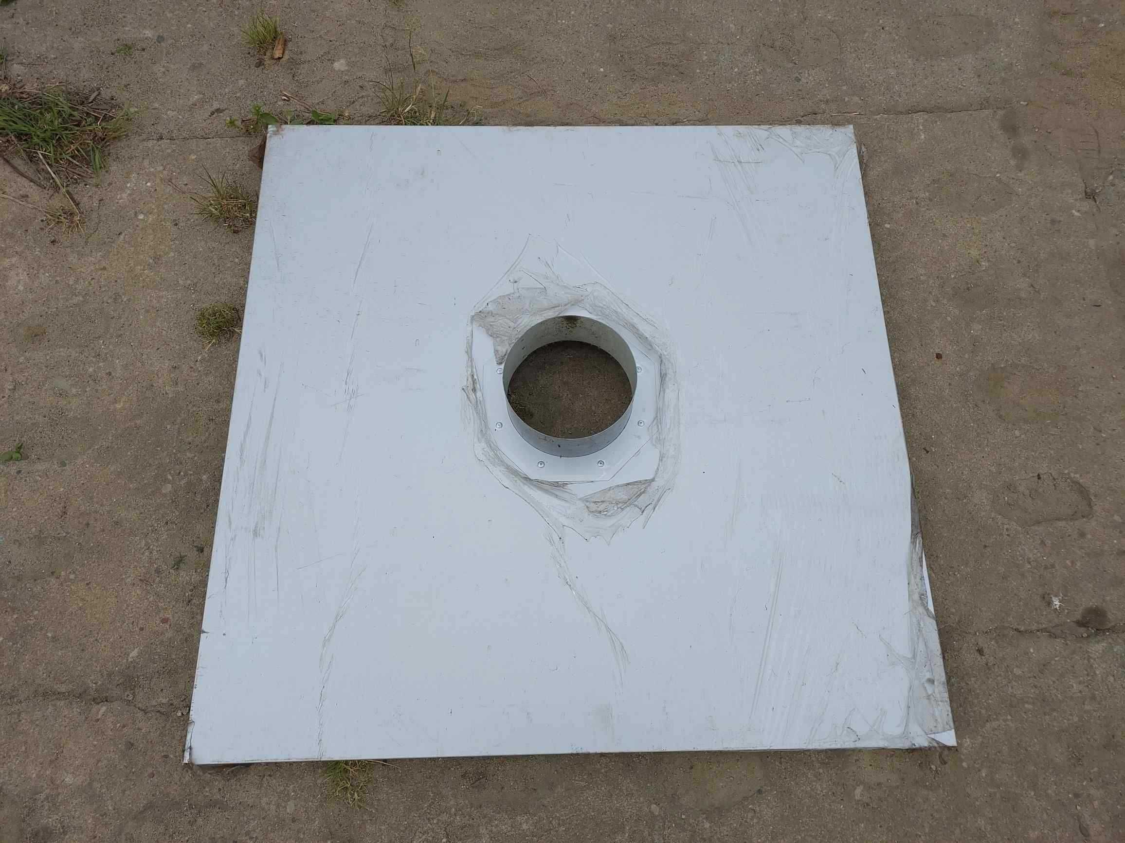 Blacha fartuch czapa otwór wewnętrzny 160 mm dom warsztat części