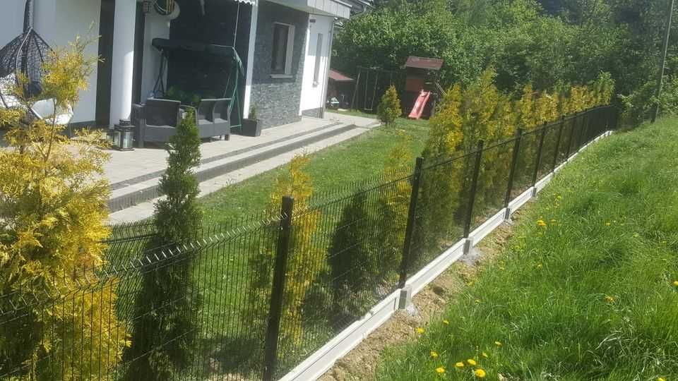 Promocja! SPRZEDAŻ/MONTAŻ Ogrodzenia panelowe 123cm FI4