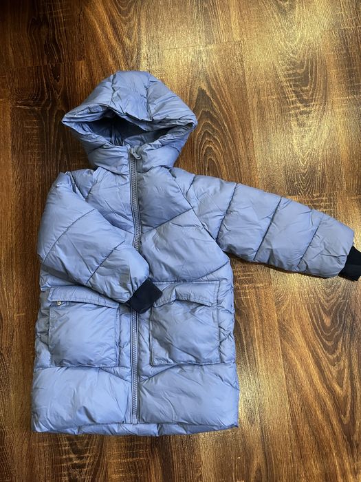 Зимова куртка/пуховик zara 116-122/6,7 років