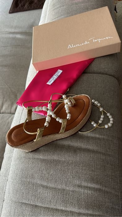 Sandalias Alameda Turquesa