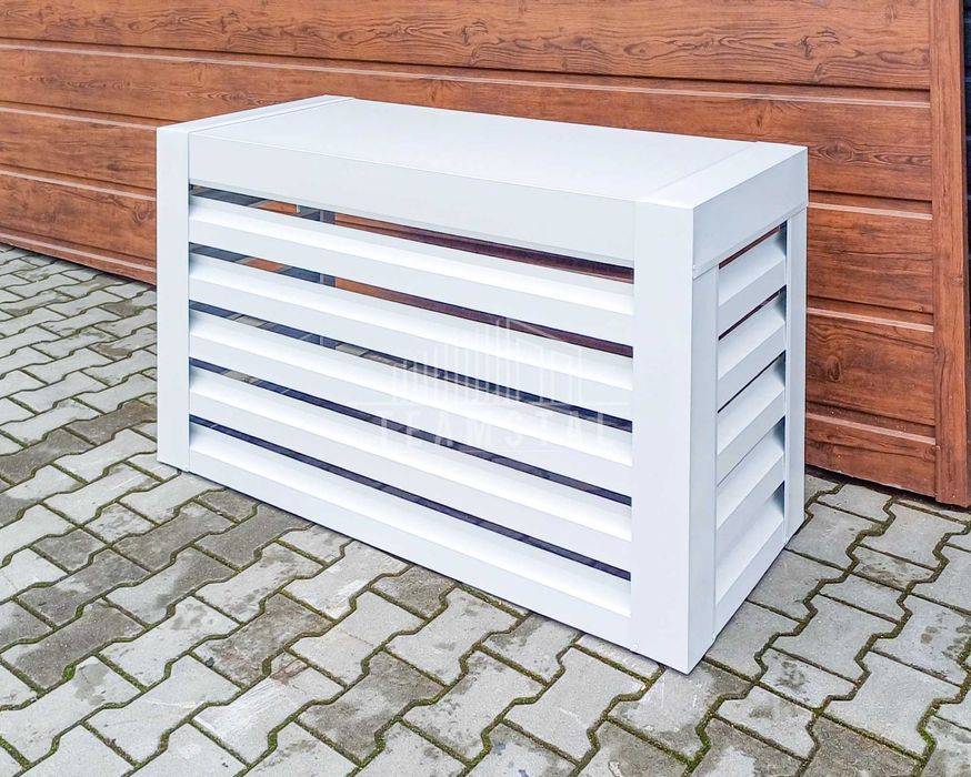 Osłona klimatyzatora 100x40x60cm Biała Zabudowa Klimatyzacji  TS939