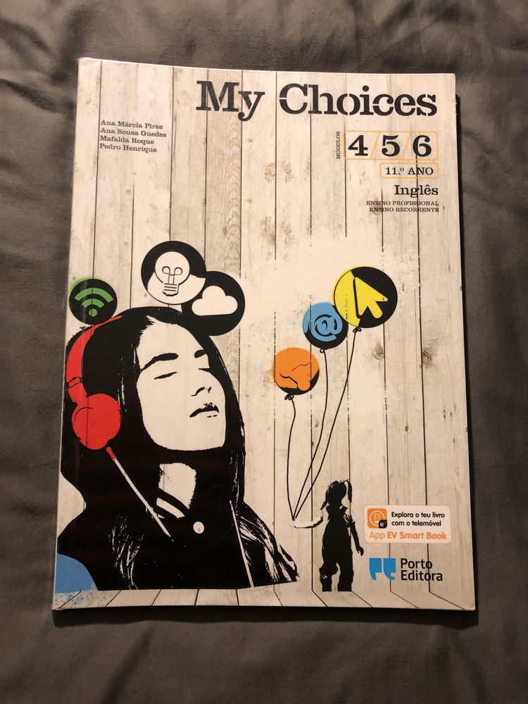 Livros Inglês (My choices, ensino profissional)