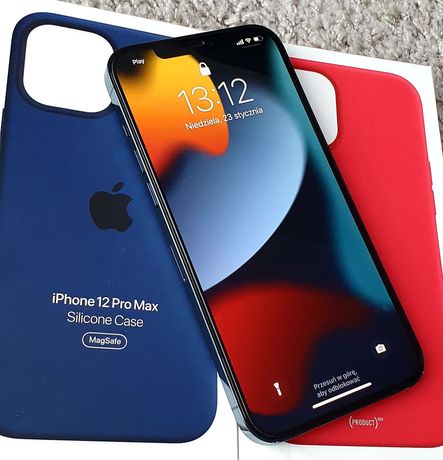 Iphone 12 pro max 256gb pacific blue idealny!!!