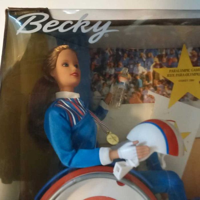 Barbie Becky amiga, Paralympic Champion, Sydney 2000, ano 1999
