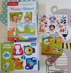 Baby puzzle, Mamy i dzieci,  drewniane 2 lata