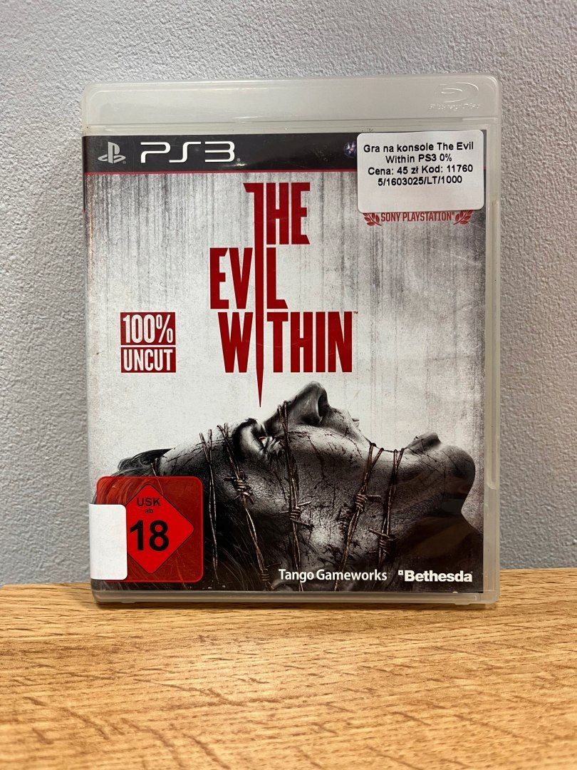 The Evil Within Playstation 3 Ps3 Używana