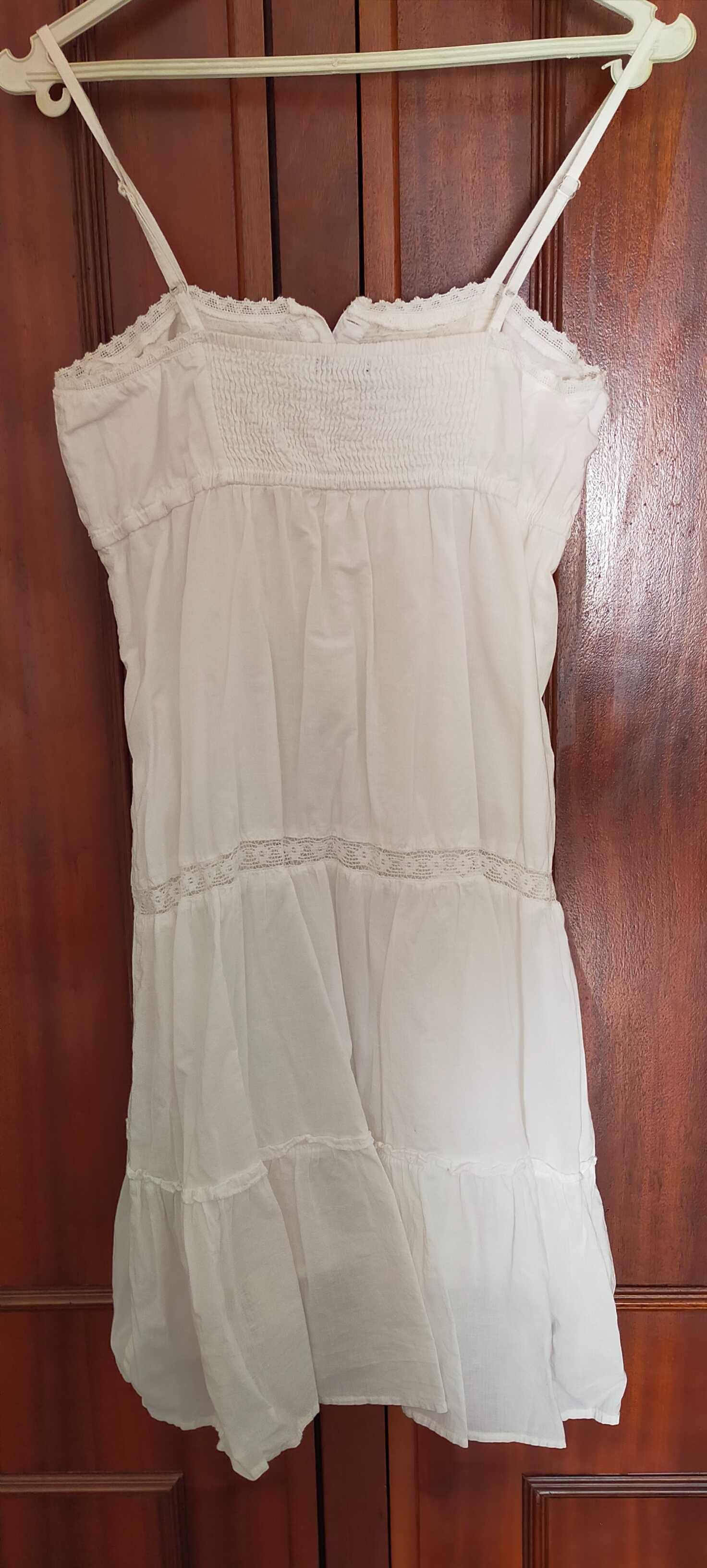 Vestido Curto Branco 40 Primark